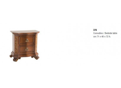 Nuechtegstil Design Dësch Miwwelen Nuechtegstil Holz Schlofzëmmer Säitendësch Nei