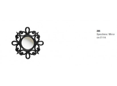 Ronne Spigel Klassisches Design Wandspigel Ronne Wandspigel Schwaarz Italien.