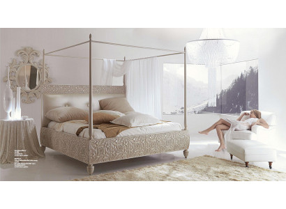 Klassesche Klapp-Spigel Schminktisch Italienesch Miwwelen Designer Spigel 286
