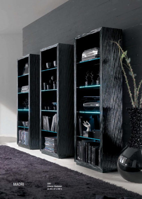 Wunnzëmmermiwwelen Regaler Bicher Schaf System Miwwelen Design Trennwand Regal