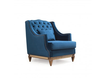 Bloen Luxus Chesterfield Fautteuil Wunnzëmmer Lounge Designer Miwwel Nei