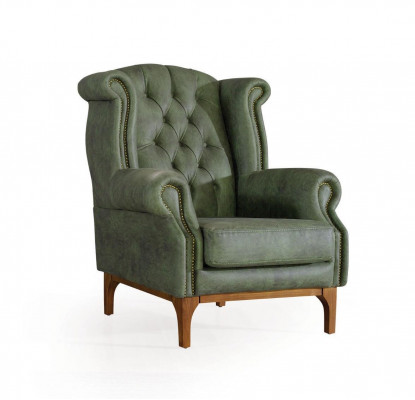 Grénge Chesterfield Luxus Fautteuil Polstersessel Designer Aarmlehnfautteuil