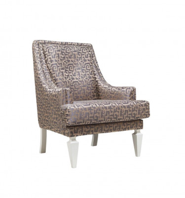 Braune Wohnzimmer Polstersëtz Designer Hotel Einsitzer Lounge Miwwelen