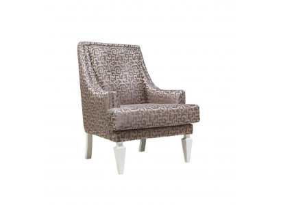 Braune Wohnzimmer Polstersëtz Designer Hotel Einsitzer Lounge Miwwelen