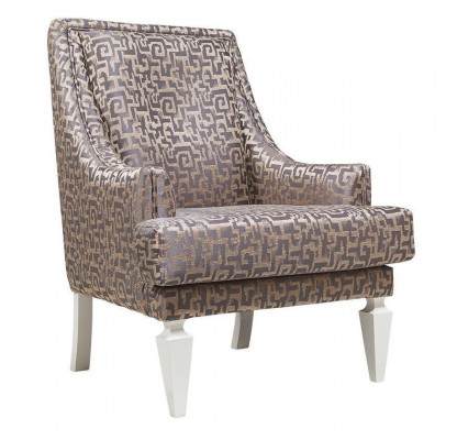 Braune Wohnzimmer Polstersëtz Designer Hotel Einsitzer Lounge Miwwelen