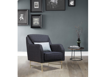 Groer Polstersëtz Edelstol Eensëtzer Wunnzëmmer Armlehnensëtz Nei