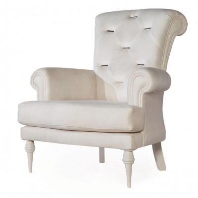 Designer Chesterfield Fauteuil Einsitzer Armleefelen 1-Sëtz Lounge Miwwel