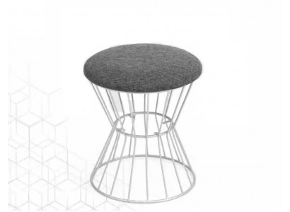 Hocker Fousshocker Wierfel Luxus Miwwelen Design Stil Lounge Club Stoff
