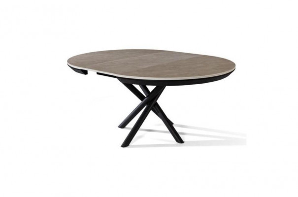 Iesszëmmerdësch Rond Iessdësch Auszéibar Kicheldësch Holz Gro Dëscher