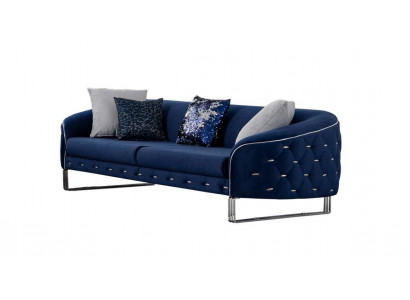 Designer Sofa 3 Sëtzer Chesterfield Couch Polster Sofas Design Blo