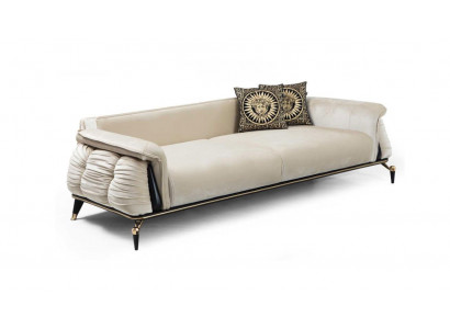 Stilvoll Dräisëtzert Sofa Wunnzëmmer Perfekt Textil Sofa Polster Couchen