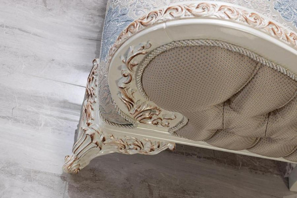 Sofa Garnitur Klassesch Luxus Sofan Sessel Wunnzëmmer Set 3+1 Setter Chesterfield