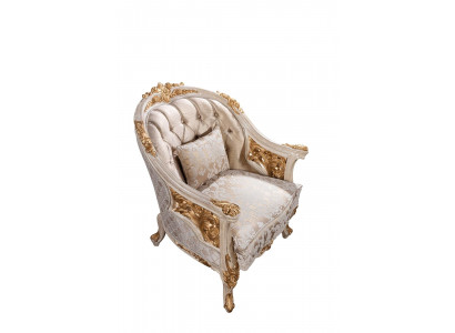 Fotell Canapé Këssen Sëtz Designer Textil 1-Sëtzer Canais Këssen Chesterfield