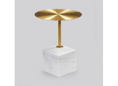Luxuriéisen wäissen Niewentafel Wunnzëmmer Designer Späicherplat Couchtischen