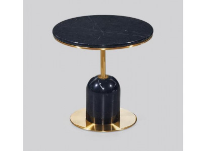 Ronner Wunnzëmmer Niewendësch Schwaarzen Sofadësch Luxus Couchtisch Dësch