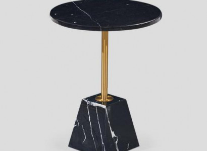 Ronnen schwaarzen Couchtisch Bäizäit Dësch Designer Dësch Wunnzëmmer