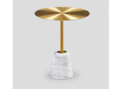 Designer Héichwäertegen Niewendësch Beistelltësch Ronde Luxus Säitentësch