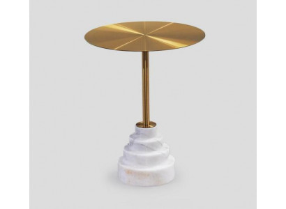 Modernen Couchtisch Luxus Metallsdësch Niewendëscher Stotzëmmer Ronnen nei
