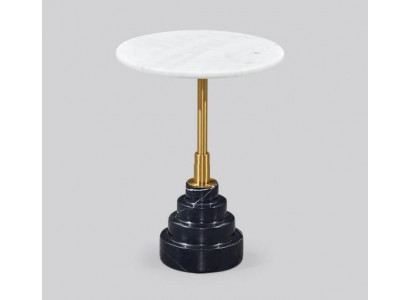 Niewent Dëscher Wunnzëmmer Ronn Héichwäerteg Modern Luxus Couchtisch Marmor