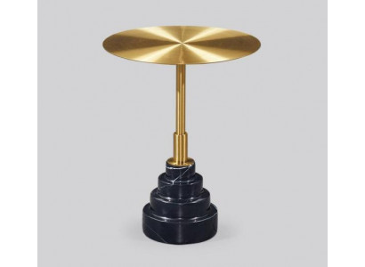 Niewent Dësch Dësch Design Luxus Dëscher Miwwelen Edelstol Ronnen Metall Gold