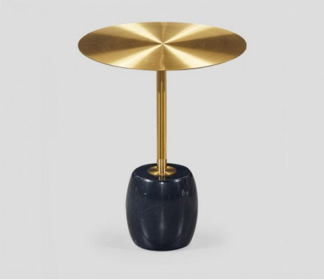 Gold-schwaarz Couchtisch Designer Wunnzëmmer Stilvoll Niewendëscher.
