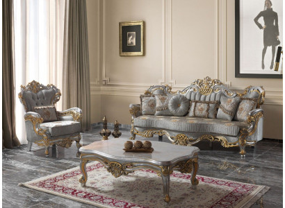 Luxus Polstersofa Sofagarnitur Komplett Couchgarnitur Gro Stoffsofa