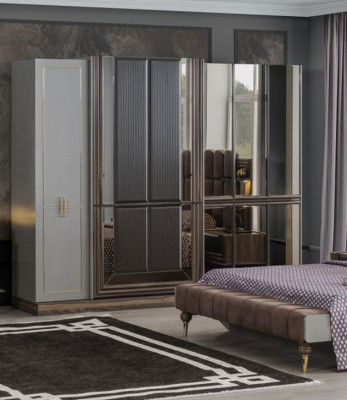 Kleederplaz Schief Schafschlofkummer Braun Modern Holz Luxus