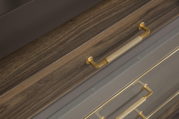 Schminktisch Konsolendësch Luxus Miwwelen Brong Design Holzkonsolen Nei