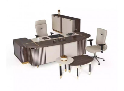 Modern Aarbechtszëmmer Ariichtung Büro Miwwelen Designer Office Miwwelen 3 Stéck