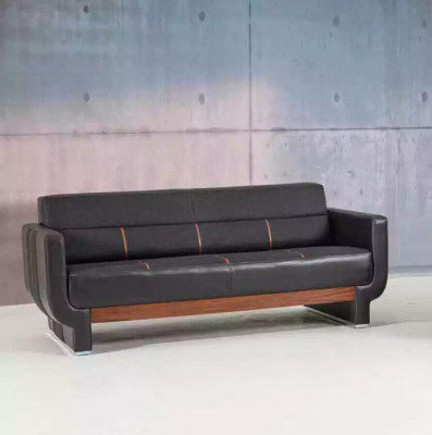 Modern Büro Miwwelen Luxus Komplett Aarbechtszëmmer Set Dräisëtzer Sessel