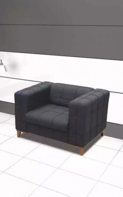 Polstersëtzgrupp Sofas Luxus Couchgarnitur Dräi-Sëtzer Fauteuil Textil