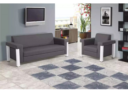 Büroeinrichtung Schäffzëmmer Bürosmiwwel Set Designer 3+1 Garnitur 2 Stéck