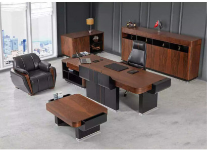 Aktesschaf Büro Miwwelen Regal Luxus Kommode Bëroschaf Aarbechtszëmmer