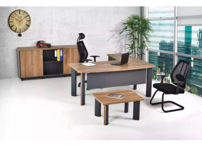 Büroaarbechtsplaz Schreifdësch Büromiwwelkollektioun Dësch Schaf Büro 3 Deeler