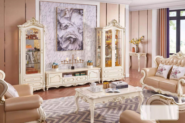 Begréissungsdësch am Wunnzëmmer e schéint Design schéi Miwwel neien Luxus