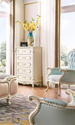 Schlofzëmmer Miwwelen Kommod klassesch Miwwelen nei d'Innere vum Haus