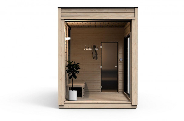 Sauna Holz Dréchensauna Woodpro Gaart Holzsauna Outdoor Saunas Haischen