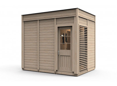 Sauna Holz Woodpro Gaart Holzsauna Outdoor Saunas Drecksauna 345x245x318