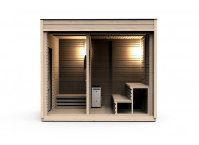 Sauna Holz Trockensauna Gaart Holzsauna Outdoor Saunas Gaartensauna