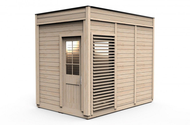 Sauna Holz Trockensauna Gaart Holzsauna Outdoor Saunas Gaartensauna