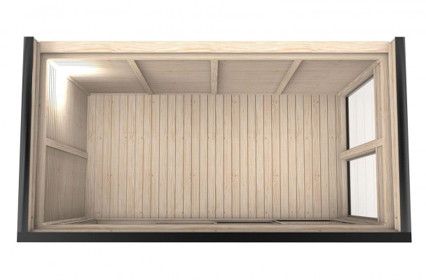 Campinghaus Holzhäuschen Gaardenhaus Vakanzenhaus Luxus Holzhaus Haischen