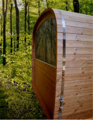 Holzsauna Baussesauna Holz Kieferholz Saunahaus Sauna Haischen Haus