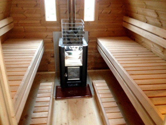 Sauna Holz Gaart Holzsauna Outdoor Saunas Dréchesauna 300x240x260