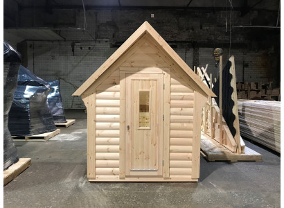 Sauna Holz Gaart Holzsauna Outdoor Saunen Dréchesauna 220x250x180
