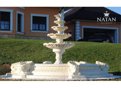 Becken Zierbréif Springbréif Skulptur Bréif Gaart Fontaine Weier Stad