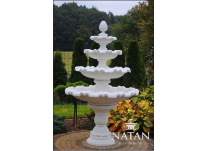 Springbrunn Gaart Weier Well 218cm Steenbrunn Gaartbrunnen Fontaine Nei