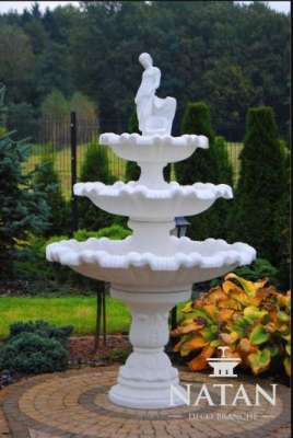 Fontän Gaart Weier Brunn 217cm Steebrunnen Gaartbrunn Fontän Neien