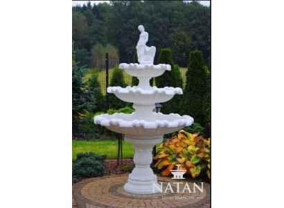 Fontän Gaart Weier Brunn 217cm Steebrunnen Gaartbrunn Fontän Neien