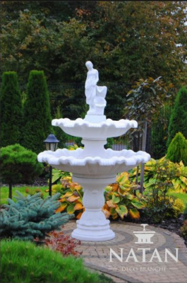 Dekorative Schleise Figur Schleise Dekoratioun Gaart Fontaine Weier 197cm
