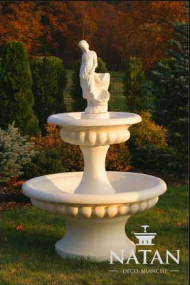 Dekorativen Zierbrunnen 163cm Skulptur Brunnen Dekor Gaart Fontaine Weier Nei